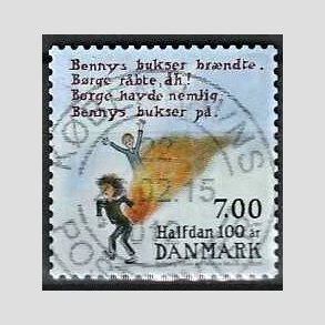 FRIM�RKER DANMARK | 2015 - AFA 1803 - Halfdan Rasmussen - 7,00 Kr. flerfarvet - Pragt Stemplet