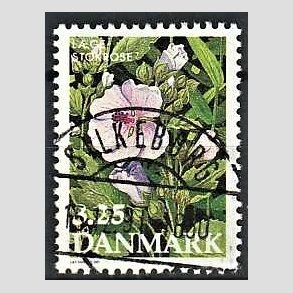 FRIMRKER DANMARK | 1990 - AFA 970 - Dansk flora - 3,25 Kr. flerfarvet - Pragt Stemplet Silkeborg