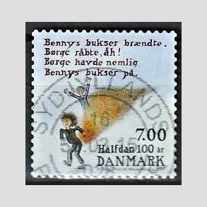 FRIM�RKER DANMARK | 2015 - AFA 1803 - Halfdan Rasmussen - 7,00 Kr. flerfarvet - Pragt Stemplet