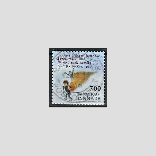 FRIMRKER DANMARK | 2015 - AFA 1803 - Halfdan Rasmussen - 7,00 Kr. flerfarvet - Pragt Stemplet