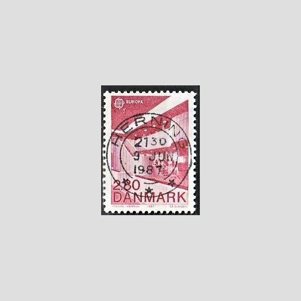 FRIMRKER DANMARK | 1987 - AFA 882 - Europamrker - 2,80 Kr. rd - Pragt Stemplet Herning