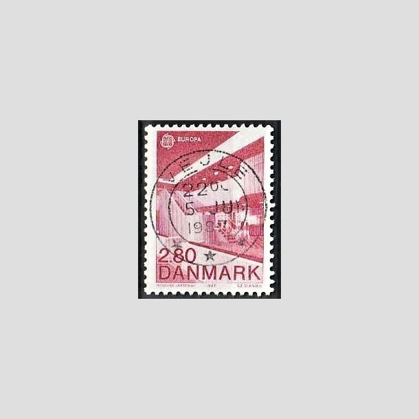 FRIMRKER DANMARK | 1987 - AFA 882 - Europamrker - 2,80 Kr. rd - Pragt Stemplet Vejle