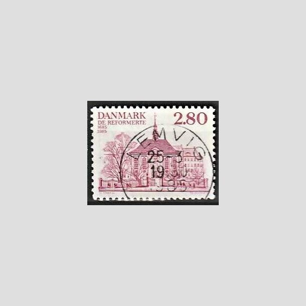 FRIMRKER DANMARK | 1985 - AFA 825 - Reformerte meninghed 300 r - 2,80 Kr. rosa - Pragt Stemplet Lemvig