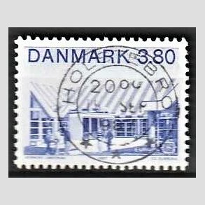 FRIM�RKER DANMARK | 1987 - AFA 883 - Europam�rker - 3,80 Kr. bl� - Pragt Stemplet Holstebro