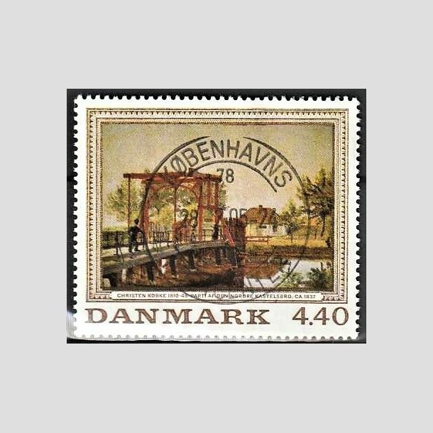 FRIMRKER DANMARK | 1989 - AFA 949 - Maleriserie 3. - 4,40 Kr. flerfarvet - Pragt Stemplet