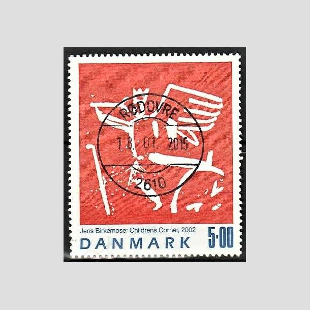 FRIMRKER DANMARK | 2002 - AFA 1330 - Jens Birkmose - 5,00 Kr. flerfarvet - Pragt Stemplet Rdovre