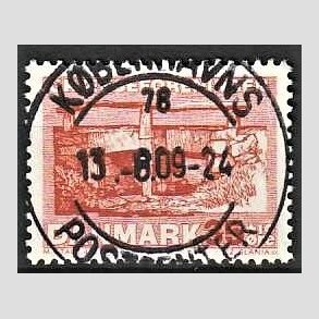 FRIMRKER DANMARK | 1964 - AFA 422F - Grnseforeningen - 35 + 10 re brunrd - Lux Stemplet