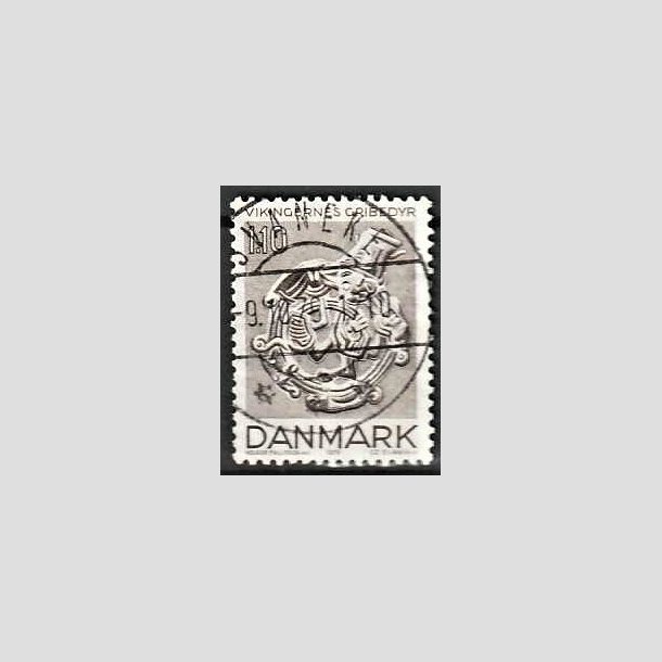 FRIMRKER DANMARK | 1979 - AFA 684 - Vikingetiden - 1,10 Kr. brun - Pragt Stemplet Svaneke