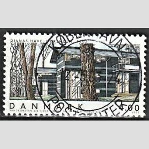 FRIM�RKER DANMARK | 2002 - AFA 1332 - Danske boliger I. - 4,00 Kr. Dianas Have - Pragt Stemplet