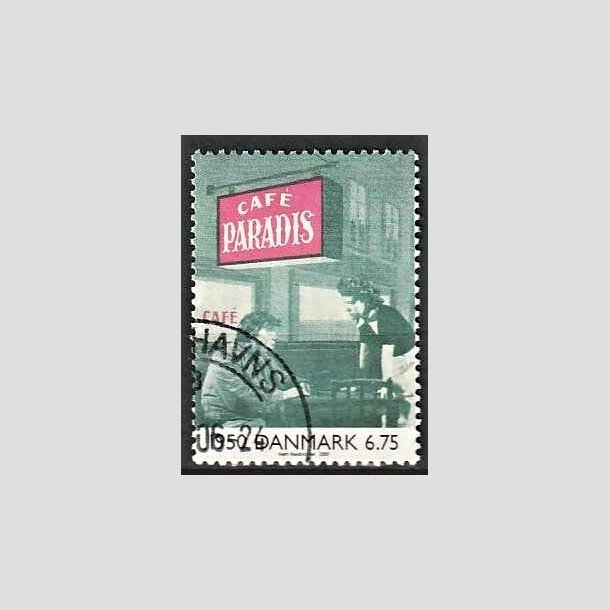 FRIMRKER DANMARK | 2000 - AFA 1259 - 1900-tallet. Serie 3. - 6,75 Kr. Dansk film 1950. - Pnt Stemplet