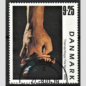FRIMRKER DANMARK | 1999 - AFA 1218 - Frimrkekunst 2. - 9,25 Kr. 