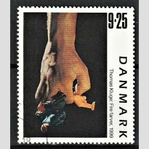 FRIMRKER DANMARK | 1999 - AFA 1218 - Frimrkekunst 2. - 9,25 Kr. 