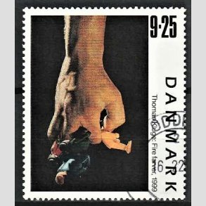 FRIMRKER DANMARK | 1999 - AFA 1218 - Frimrkekunst 2. - 9,25 Kr. 