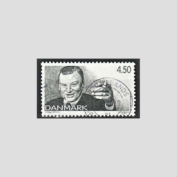 FRIMRKER DANMARK | 1999 - AFA 1213 - Dansk Revy - 4,50 Kr. grn Osvald Helmut - Stemplet