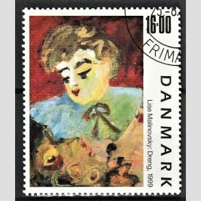 FRIMRKER DANMARK | 1999 - AFA 1219 - Frimrkekunst 2. - 16,00 Kr. 