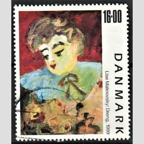 FRIMRKER DANMARK | 1999 - AFA 1219 - Frimrkekunst 2. - 16,00 Kr. 