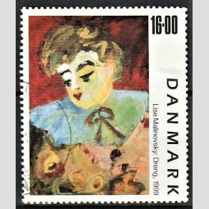 FRIMRKER DANMARK | 1999 - AFA 1219 - Frimrkekunst 2. - 16,00 Kr. 