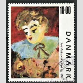 FRIMRKER DANMARK | 1999 - AFA 1219 - Frimrkekunst 2. - 16,00 Kr. 