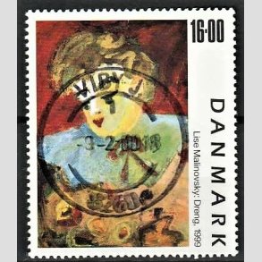 FRIMRKER DANMARK | 1999 - AFA 1219 - Frimrkekunst 2. - 16,00 Kr. 