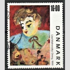 FRIMRKER DANMARK | 1999 - AFA 1219 - Frimrkekunst 2. - 16,00 Kr. 