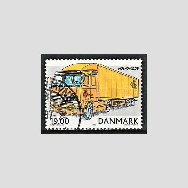 FRIMRKER DANMARK | 2002 - AFA 1324 - Postkretjer - 19,00 Kr. Volvo FH12 - Pnt Stemplet