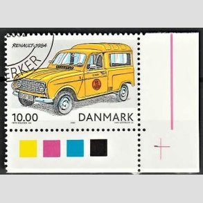FRIMRKER DANMARK | 2002 - AFA 1323 - Postkretjer - 10,00 Kr. Reanualt 4 - Pnt Stemplet