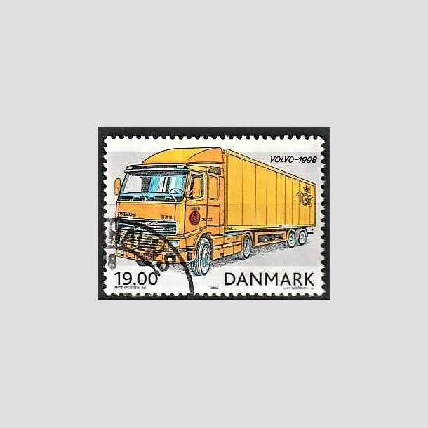 FRIMRKER DANMARK | 2002 - AFA 1324 - Postkretjer - 19,00 Kr. Volvo FH12 - Pnt Stemplet