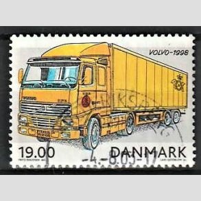 FRIMRKER DANMARK | 2002 - AFA 1324 - Postkretjer - 19,00 Kr. Volvo FH12 - Pnt Stemplet