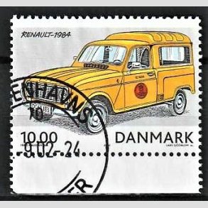 FRIMRKER DANMARK | 2002 - AFA 1323 - Postkretjer - 10,00 Kr. Reanualt 4 - Pnt Stemplet