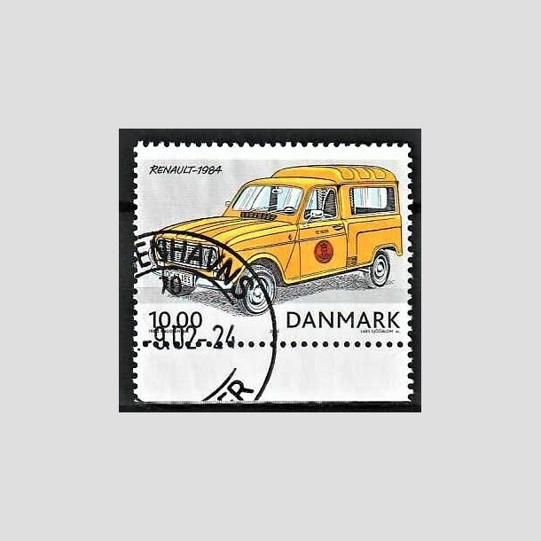 FRIMRKER DANMARK | 2002 - AFA 1323 - Postkretjer - 10,00 Kr. Reanualt 4 - Pnt Stemplet