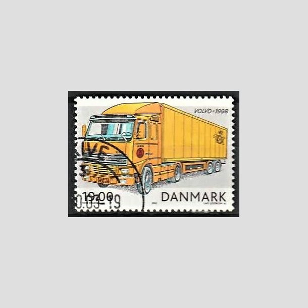 FRIMRKER DANMARK | 2002 - AFA 1324 - Postkretjer - 19,00 Kr. Volvo FH12 - Pnt Stemplet