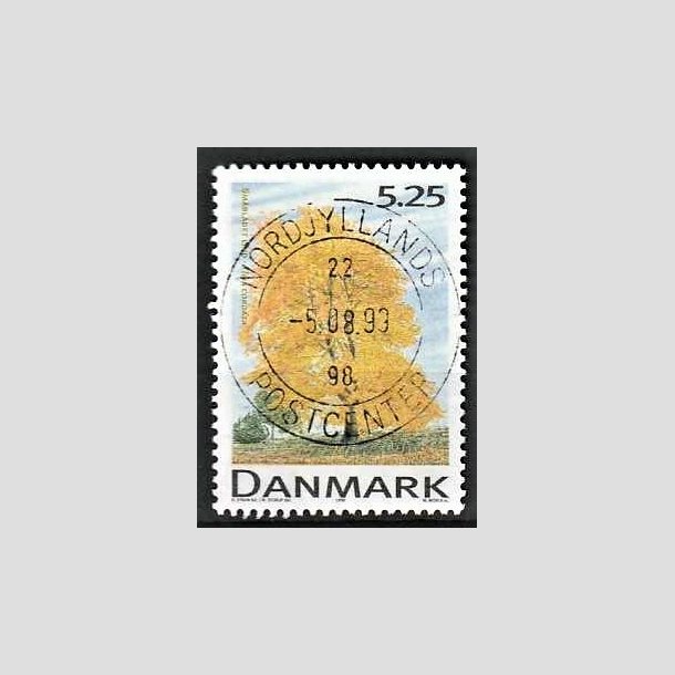 FRIMRKER DANMARK | 1999 - AFA 1198 - Danske lvtrer - 5,25 Kr. flerfarvet - Pragt Stemplet