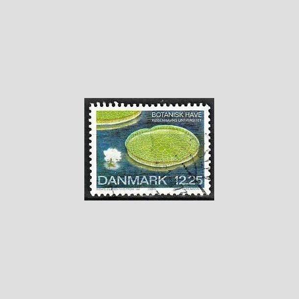FRIMRKER DANMARK | 2001 - AFA 1274 - Botanisk have. - 12,25 Kr. Kmpekande. - Stemplet