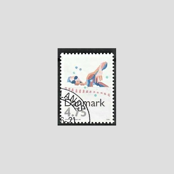 FRIMRKER DANMARK | 1996 - AFA 1112 - Sport - 4,75 Kr. flerfarvet - Pnt Stemplet 