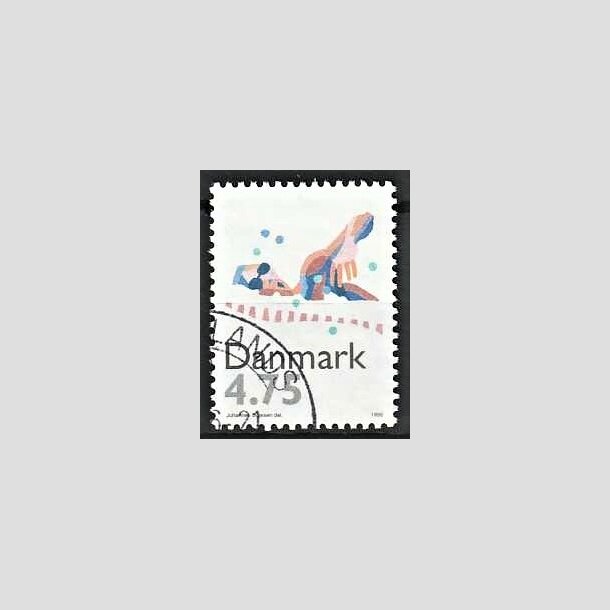 FRIMRKER DANMARK | 1996 - AFA 1112 - Sport - 4,75 Kr. flerfarvet - Pnt Stemplet 