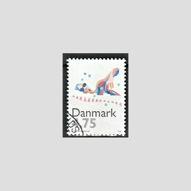 FRIMRKER DANMARK | 1996 - AFA 1112 - Sport - 4,75 Kr. flerfarvet - Pnt Stemplet 