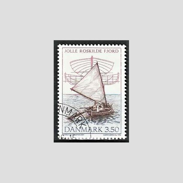 FRIMRKER DANMARK | 1996 - AFA 1119 - Danske trjoller - 3,50 Kr. flerfarvet - Pnt Stemplet