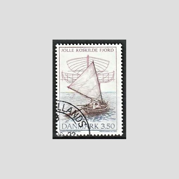 FRIMRKER DANMARK | 1996 - AFA 1119 - Danske trjoller - 3,50 Kr. flerfarvet - Pnt Stemplet