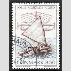 FRIMRKER DANMARK | 1996 - AFA 1119 - Danske trjoller - 3,50 Kr. flerfarvet - Pnt Stemplet