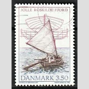 FRIMRKER DANMARK | 1996 - AFA 1119 - Danske trjoller - 3,50 Kr. flerfarvet - Pnt Stemplet
