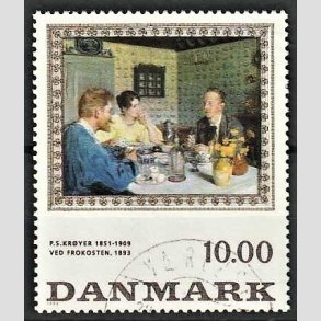 FRIMRKER DANMARK | 1996 - AFA 1131 - P.S Kryer - 10,00 kr. 