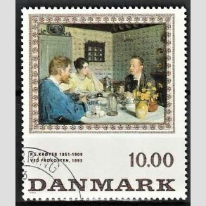 FRIMRKER DANMARK | 1996 - AFA 1131 - P.S Kryer - 10,00 kr. 