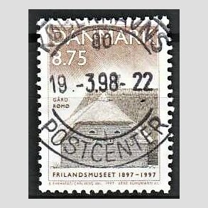 FRIMRKER DANMARK | 1997 - AFA 1142 - Frilandsmuseet 100 r - 8,75 Kr. flerfarvet - Pnt Stemplet
