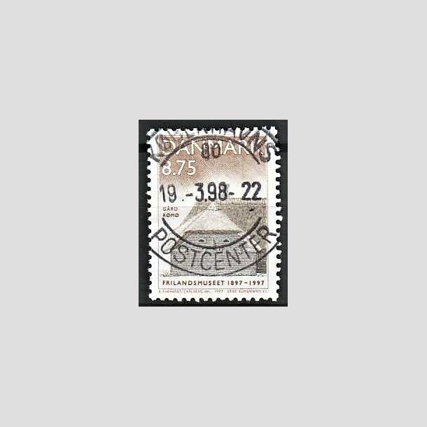 FRIMRKER DANMARK | 1997 - AFA 1142 - Frilandsmuseet 100 r - 8,75 Kr. flerfarvet - Pnt Stemplet