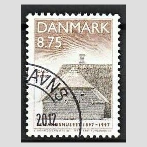 FRIMRKER DANMARK | 1997 - AFA 1142 - Frilandsmuseet 100 r - 8,75 Kr. flerfarvet - Pnt Stemplet