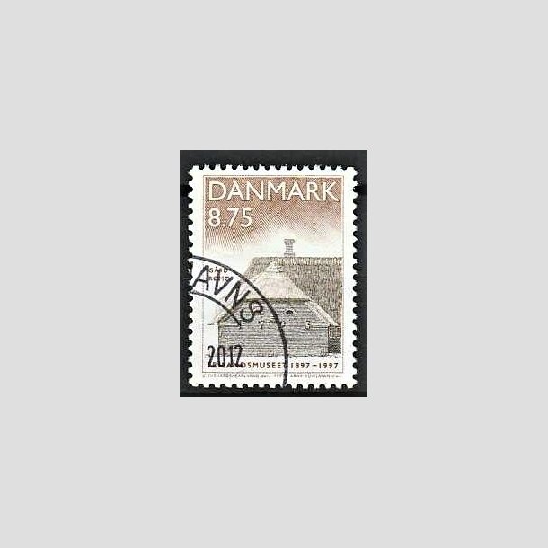 FRIMRKER DANMARK | 1997 - AFA 1142 - Frilandsmuseet 100 r - 8,75 Kr. flerfarvet - Pnt Stemplet
