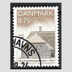 FRIMRKER DANMARK | 1997 - AFA 1142 - Frilandsmuseet 100 r - 8,75 Kr. flerfarvet - Pnt Stemplet