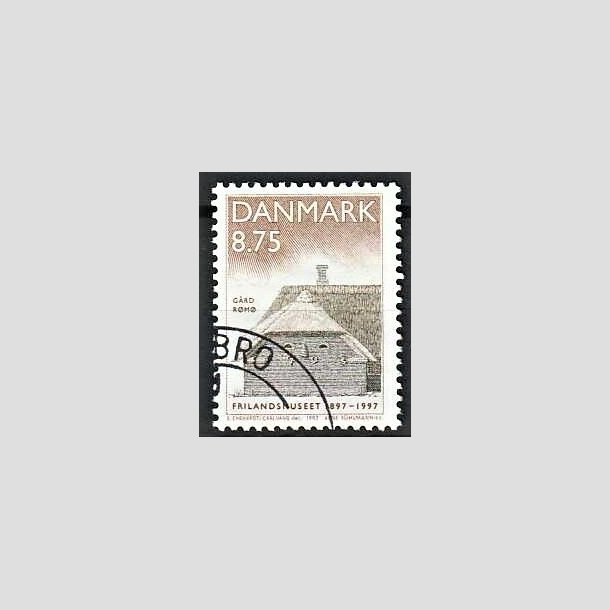 FRIMRKER DANMARK | 1997 - AFA 1142 - Frilandsmuseet 100 r - 8,75 Kr. flerfarvet - Pnt Stemplet