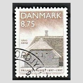 FRIMRKER DANMARK | 1997 - AFA 1142 - Frilandsmuseet 100 r - 8,75 Kr. flerfarvet - Pnt Stemplet