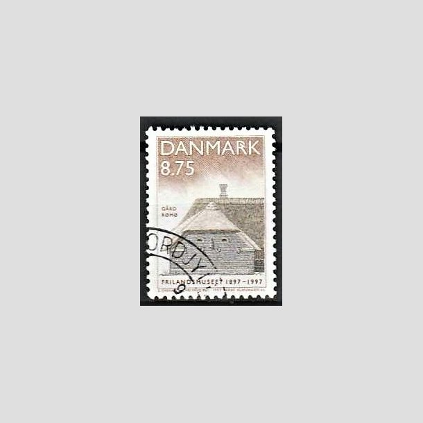 FRIMRKER DANMARK | 1997 - AFA 1142 - Frilandsmuseet 100 r - 8,75 Kr. flerfarvet - Pnt Stemplet